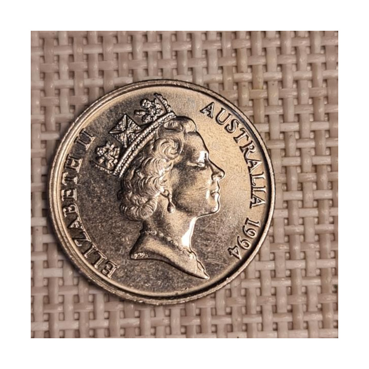 Australia 5 Cents 1994 KM-80 VF