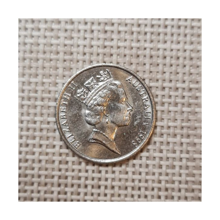 Australia 5 Cents 1998 KM-80 VF