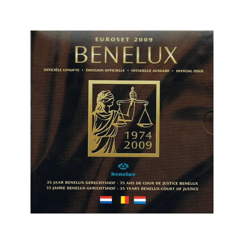 BENELUX Official Euro Set (11,64€) 2009 BU