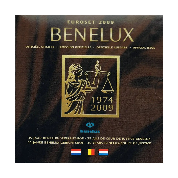 BENELUX Official Euro Set (11,64€) 2009 BU