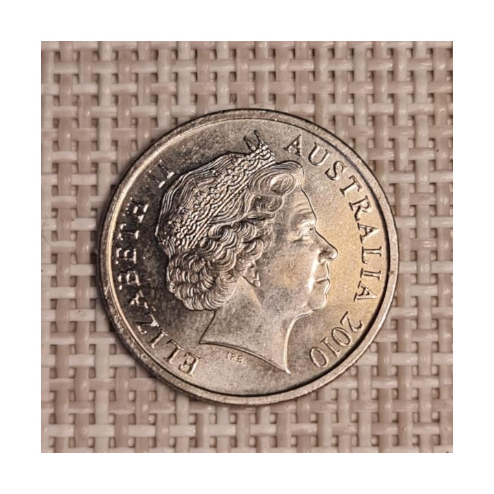 Australia 5 Cents 2010 KM-401 VF