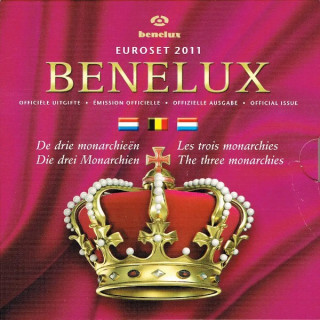 BENELUX Official Euro Set (11,64€) 2011 BU