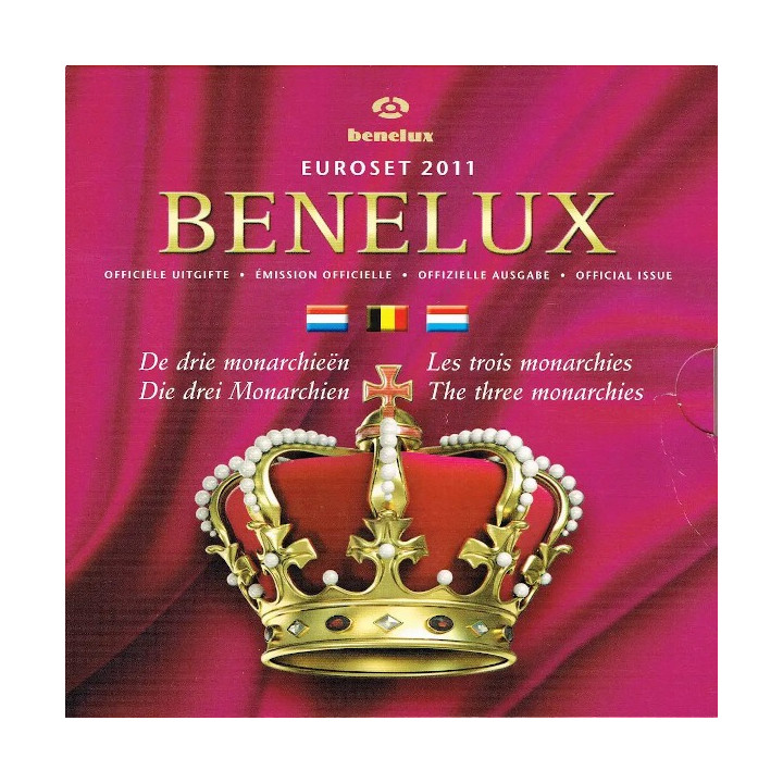 BENELUX Official Euro Set (11,64€) 2011 BU