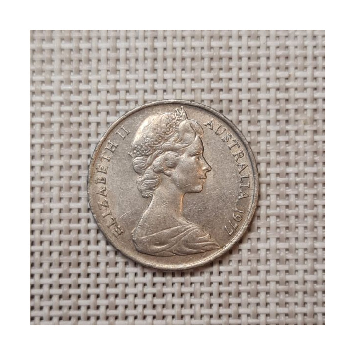Australia 10 Cents 1977 KM-65 VF