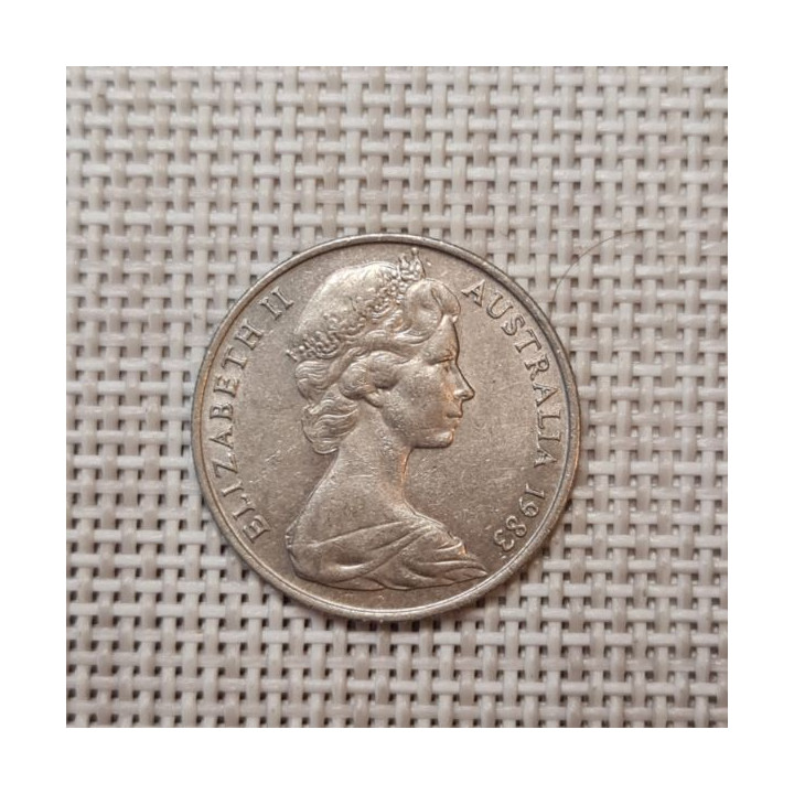 Australia 10 Cents 1983 KM-65 VF