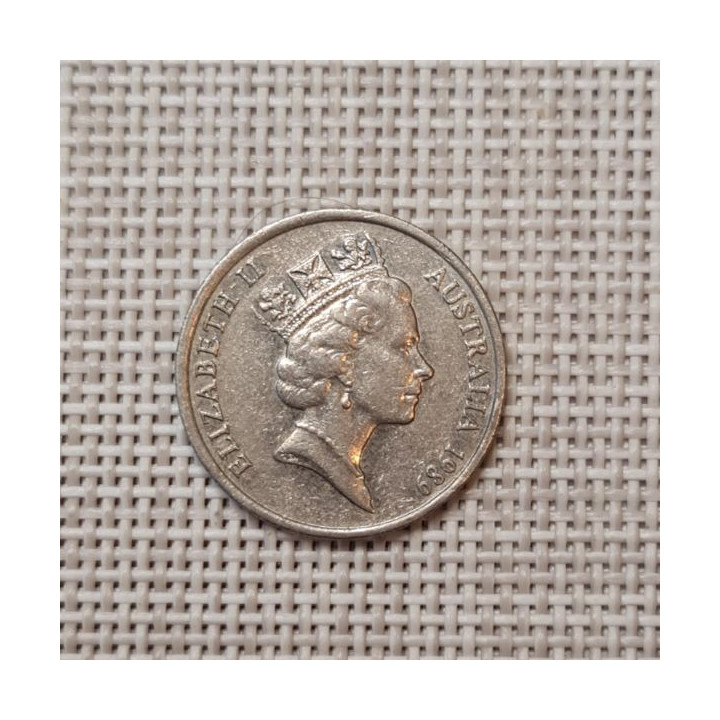 Australia 10 Cents 1989 KM-81 VF