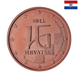 Croatia 1 Euro Cent 2023 UNC