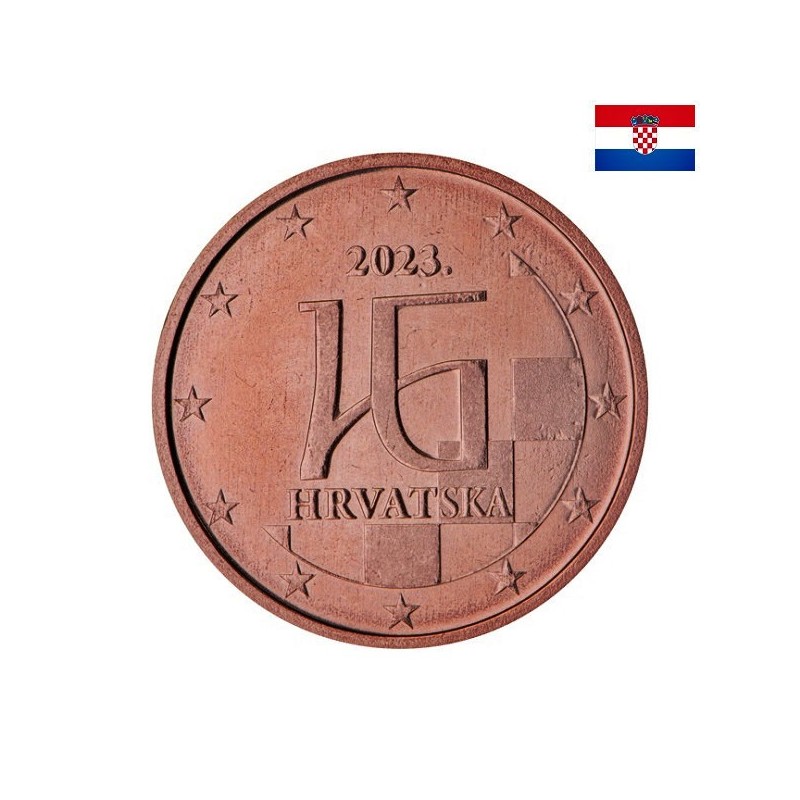 Croatia 1 Euro Cent 2023 UNC