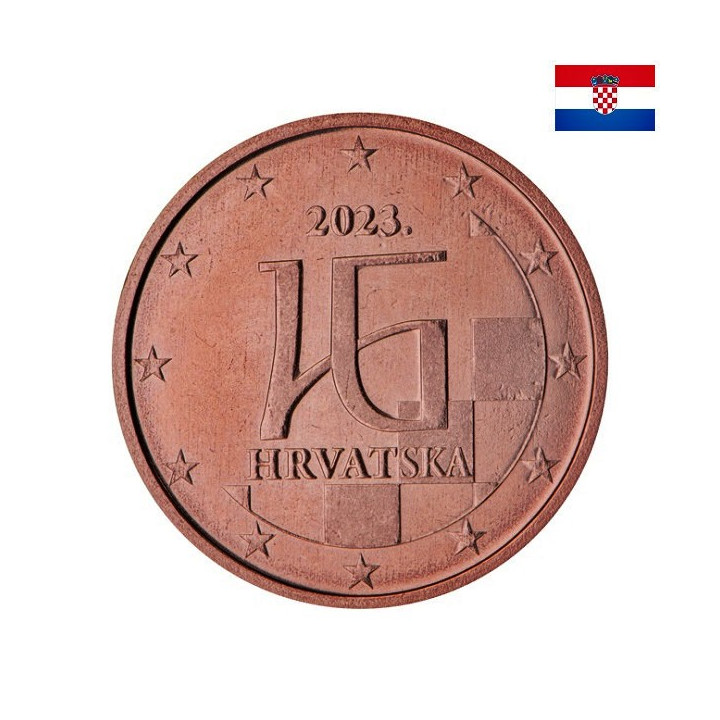 Croatia 2 Euro Cent 2023 UNC