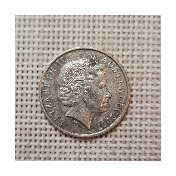 Australia 10 Cents 2007 KM-402 VF