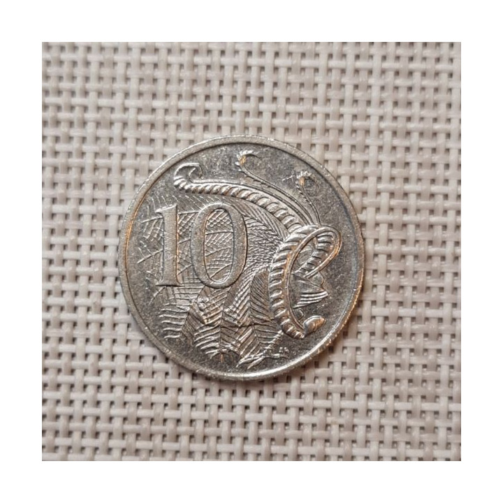 Australia 10 Cents 2010 KM-402 VF