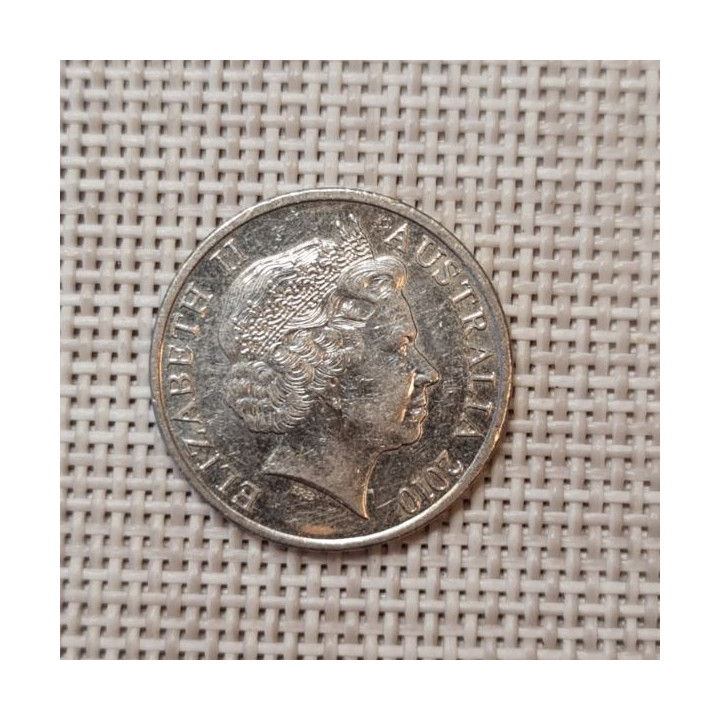 Australia 10 Cents 2010 KM-402 VF