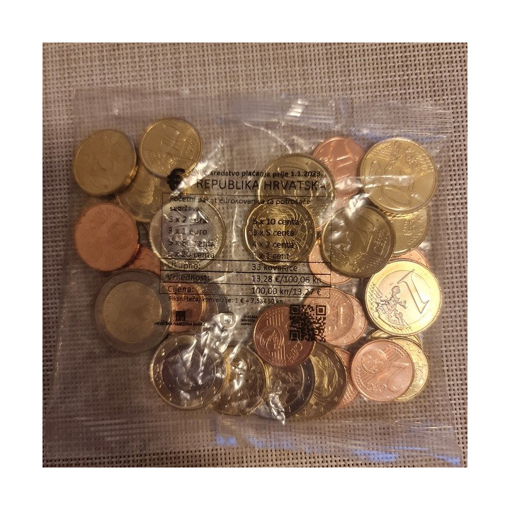 Croatia Euro STARTER KIT 2023 (Bag)