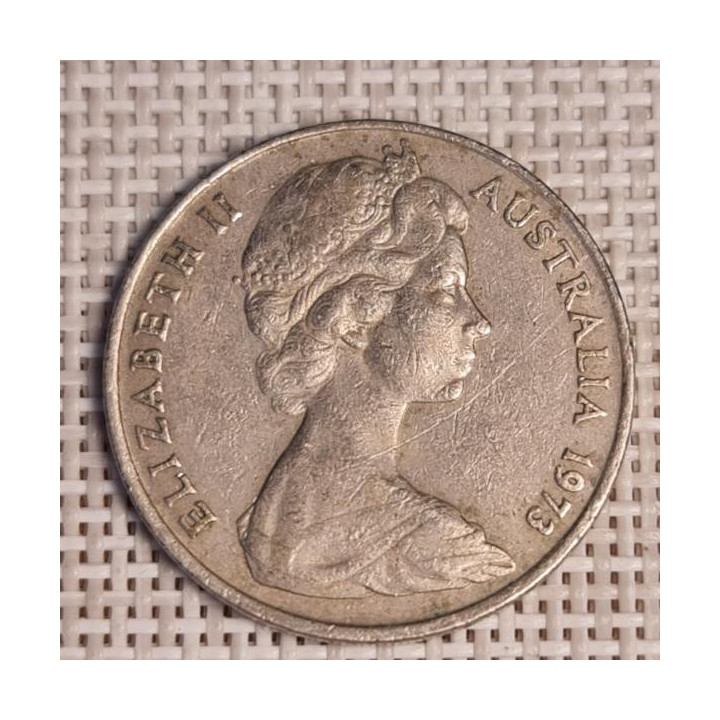 Australia 20 Cents 1973 KM-66 VF