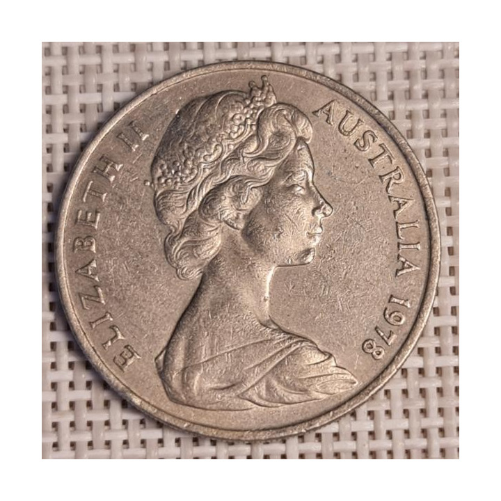 Australia 20 Cents 1978 KM-66 VF