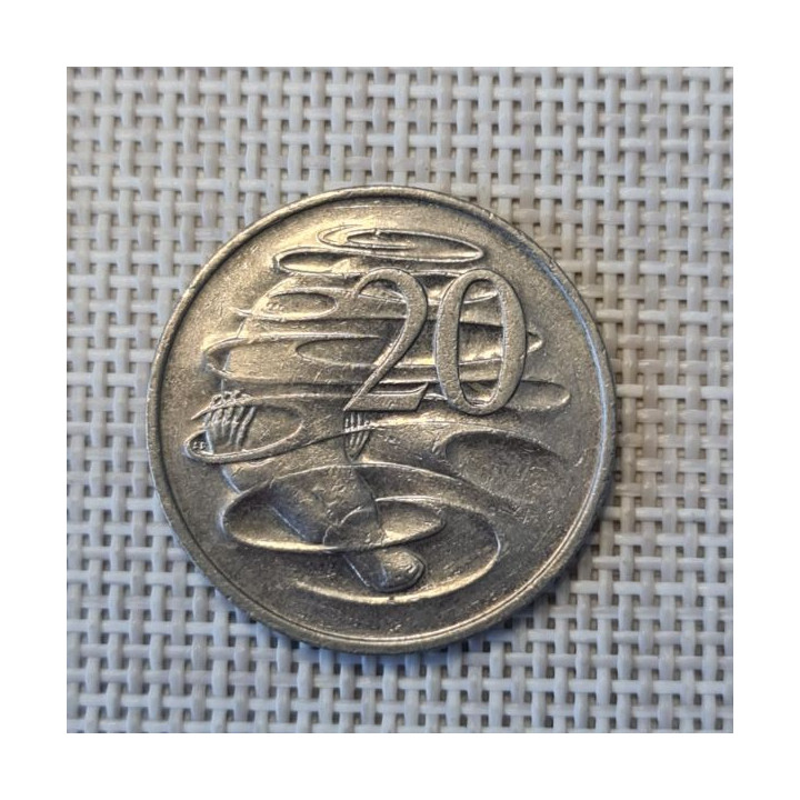 Australia 20 Cents 1998 KM-82 VF