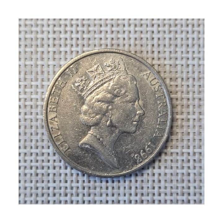 Australia 20 Cents 1998 KM-82 VF