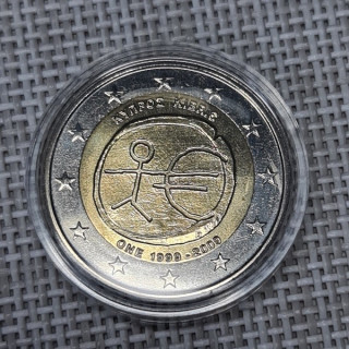 Cyprus 2 Euro 2009 "EMU" BU (Capsule)