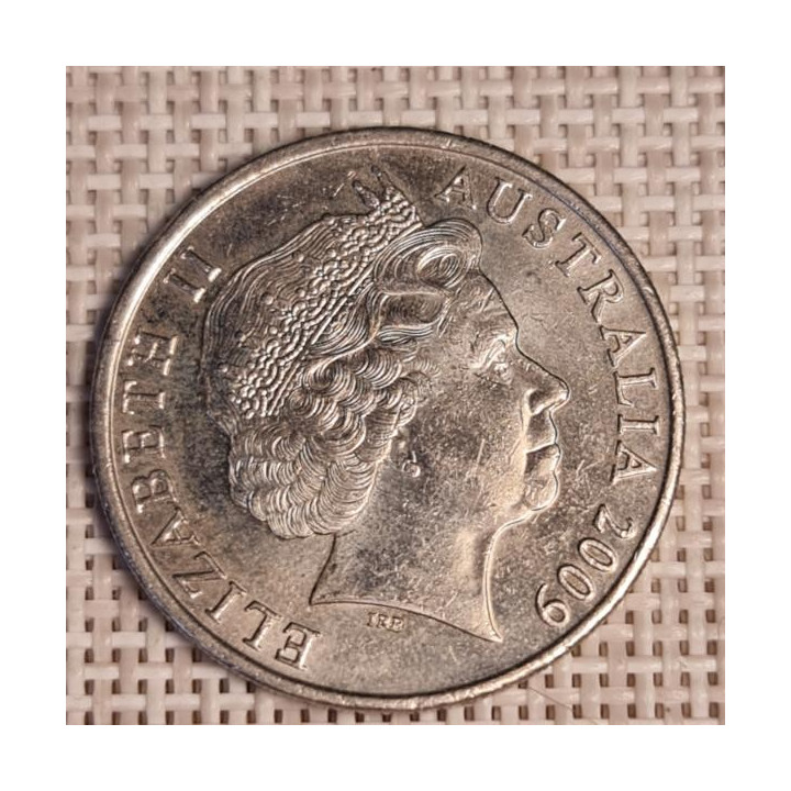 Australia 20 Cents 2009 KM-403 VF