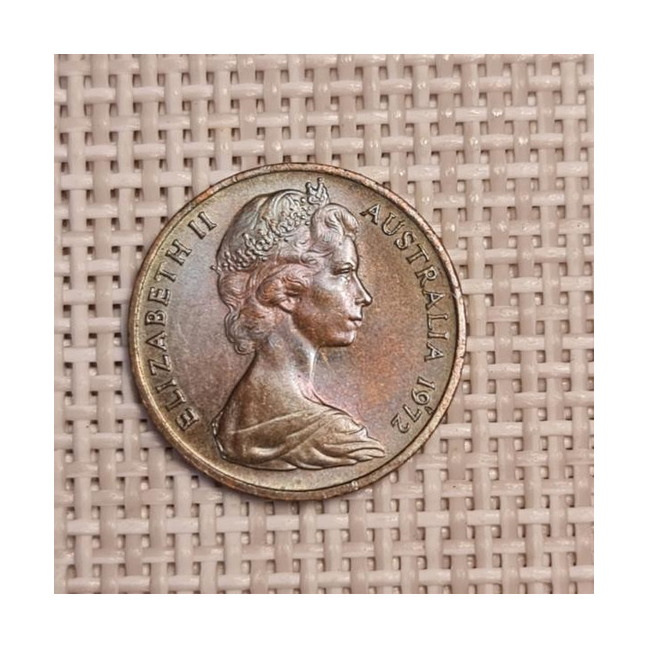 Australia 1 Cent 1972 KM-62 VF