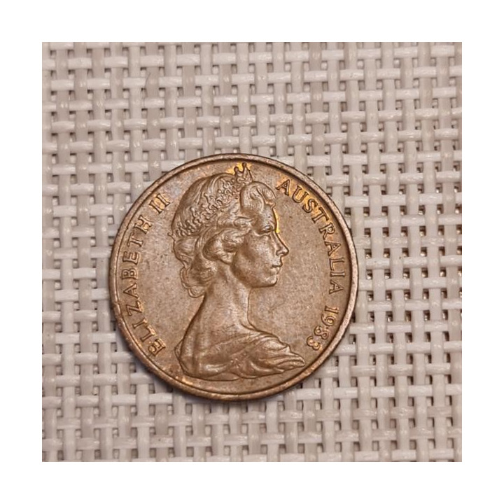 Australia 1 Cent 1983 KM-62 VF