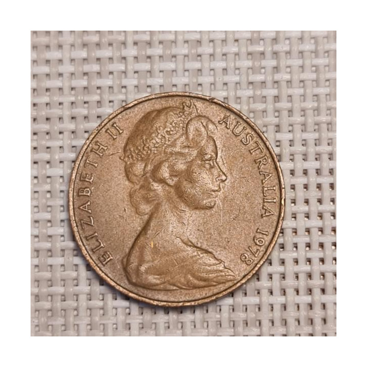 Australia 2 Cents 1978 KM-63 VF