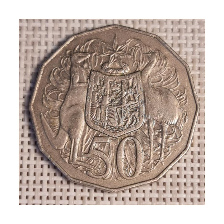 Australia 50 Cents 1981 KM-68 VF