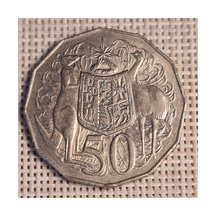 Australia 50 Cents 1984 KM-68 VF