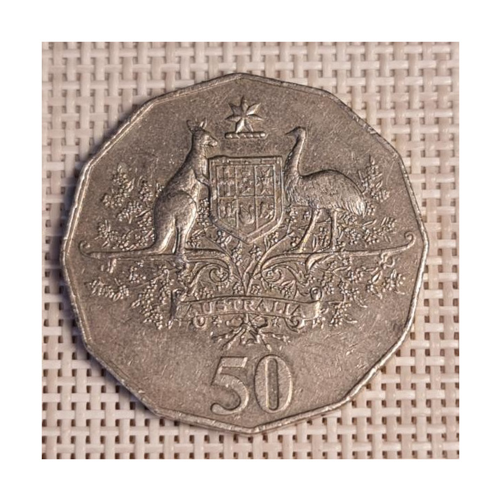 Australia 50 Cents 2001 "Australia" KM-491.1 VF