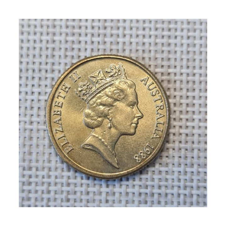 Australia 1 Dollar 1988 "Australia" KM-100 XF