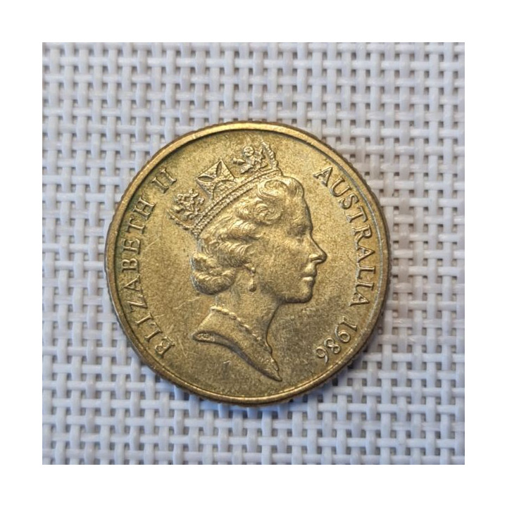 Australia 1 Dollar 1986 "Peace" KM-87 VF