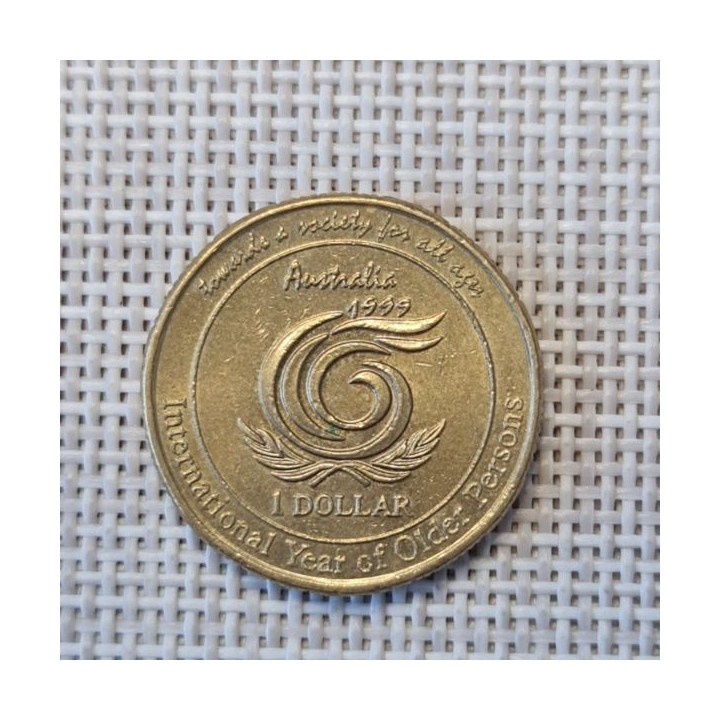 Australia 1 Dollar 1999 "Older Persons" KM-405 XF