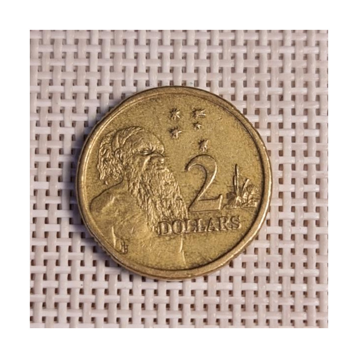 Australia 2 Dollars 1988 KM-101 VF