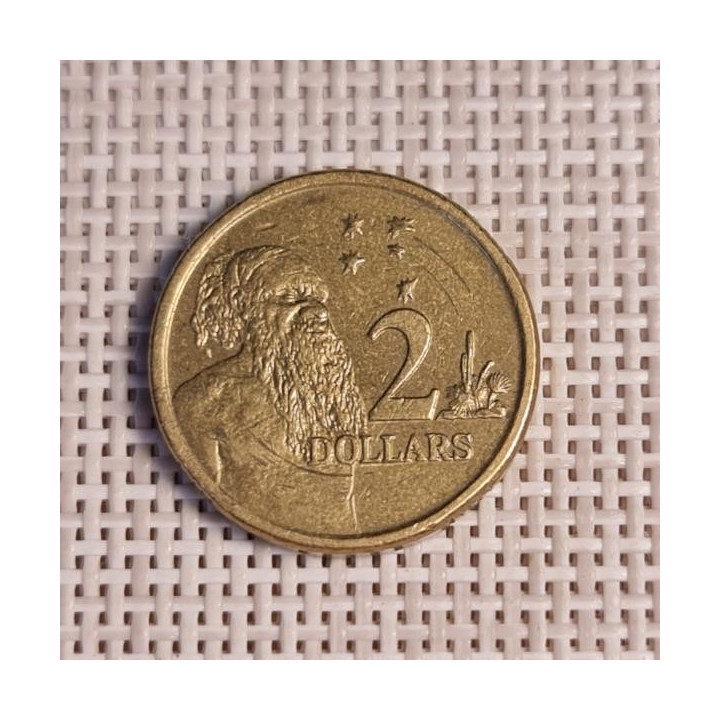 Australia 2 Dollars 2002 KM-406 VF