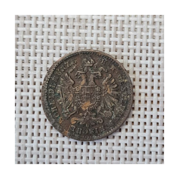 Austria 1 Kreuzer 1885 KM-2187 VF