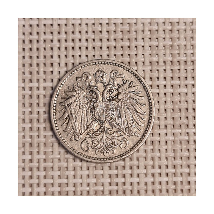 Austria 10 Hellers 1895 KM-2802 VF