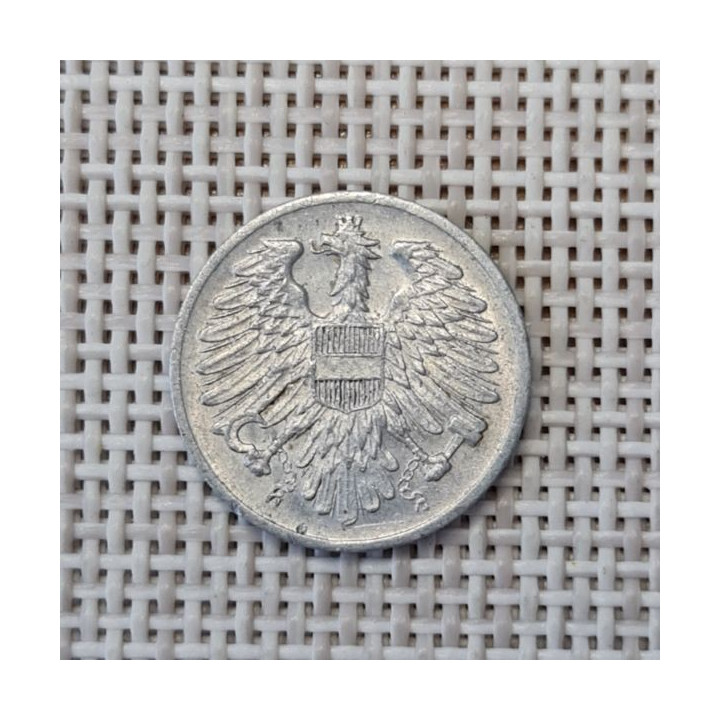 Austria 2 Groschen 1952 KM-2876 VF