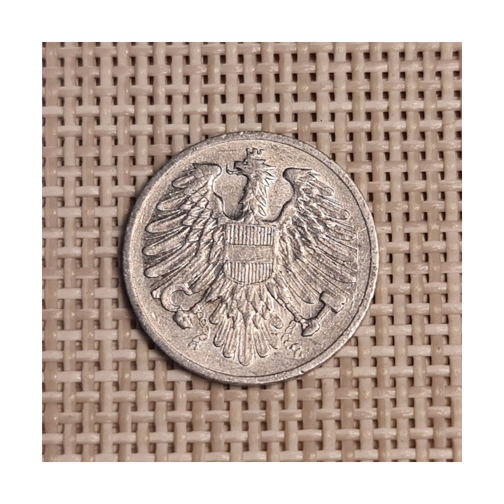 Austria 2 Groschen 1954 KM-2876 VF