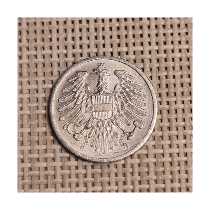 Austria 2 Groschen 1966 KM-2876 VF