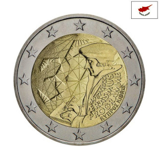 Cyprus 2 Euro 2022 "Erasmus (ERA)" UNC