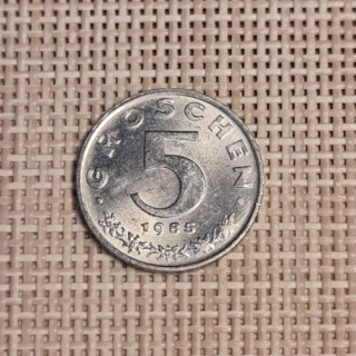 Austria 5 Groschen 1985 KM-2875 XF