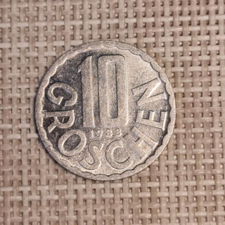 Austria 10 Groschen 1988 KM-2878 VF