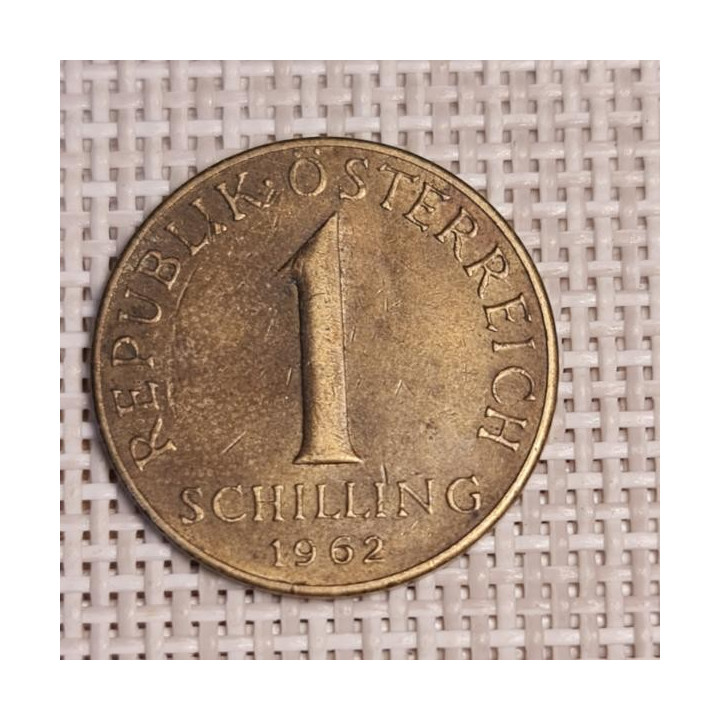 Austria 1 Schilling 1962 KM-2886 VF