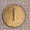 Austria 1 Schilling 1977 KM-2886 VF