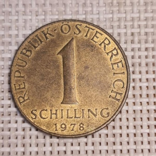Austria 1 Schilling 1978 KM-2886 VF