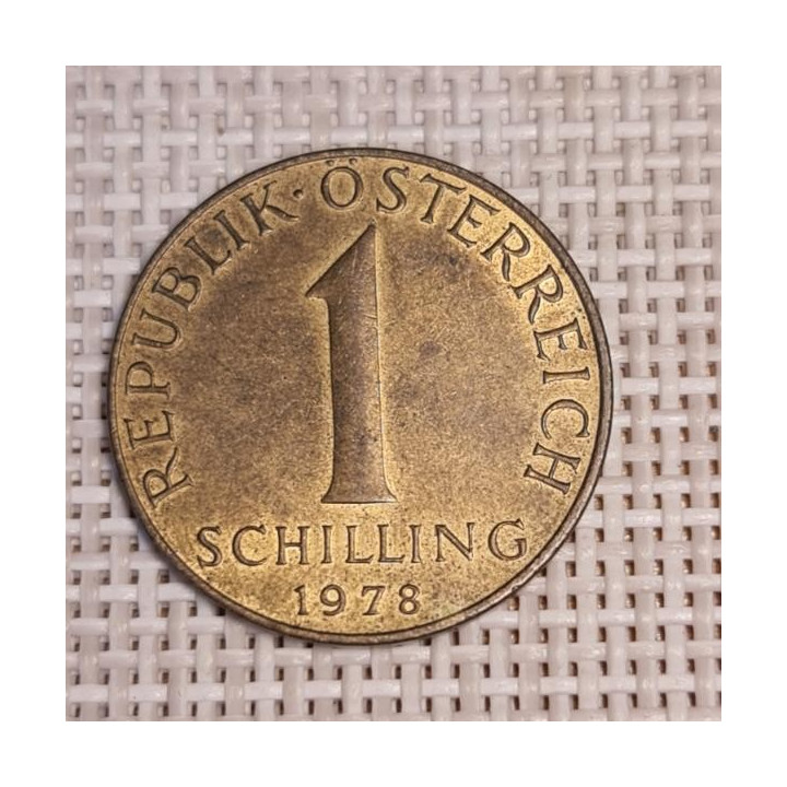 Austria 1 Schilling 1978 KM-2886 VF