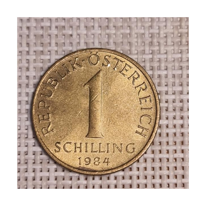 Austria 1 Schilling 1984 KM-2886 VF