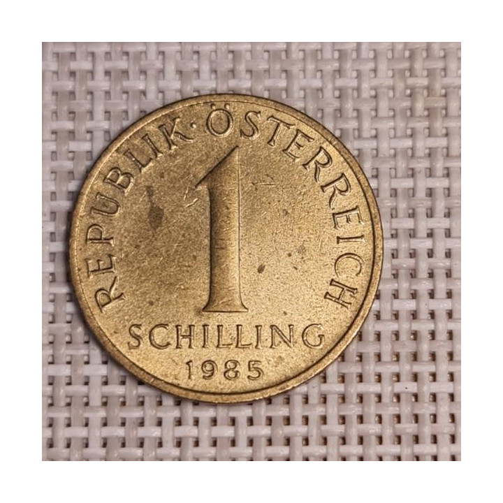 Austria 1 Schilling 1985 KM-2886 VF
