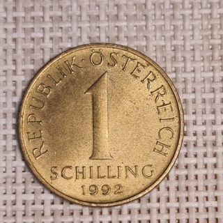 Austria 1 Schilling 1992 KM-2886 VF