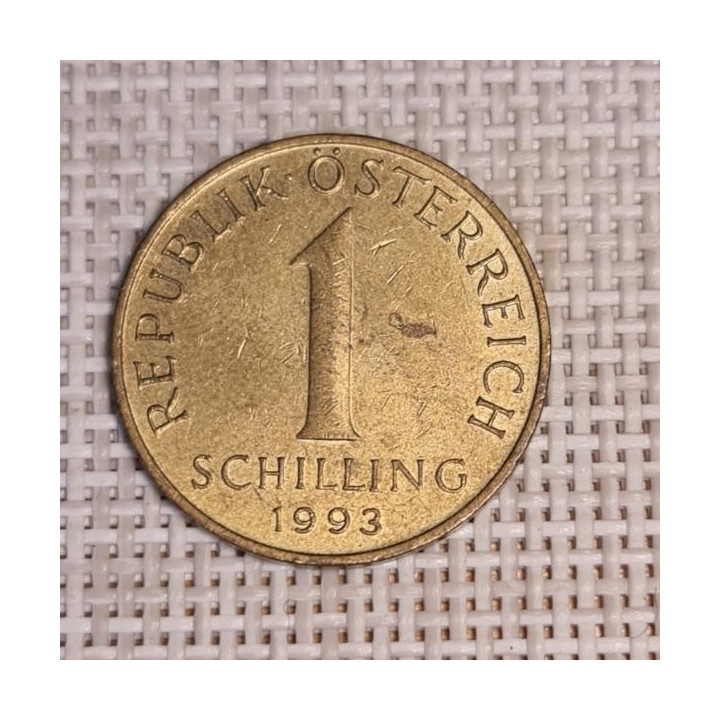 Austria 1 Schilling 1993 KM-2886 VF